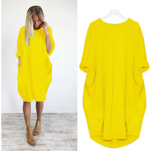 WOLFF Casual Comfort Long-Sleeve Dress