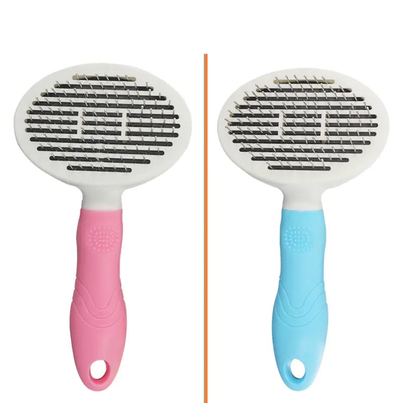 Self-Cleaning Pet Brush for Dogs and Cats