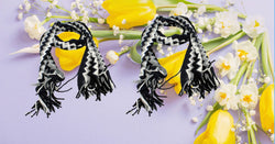 Stunning Multi coloured curvy stripes Unisex Scarves