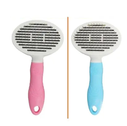 Self-Cleaning Pet Brush for Dogs and Cats