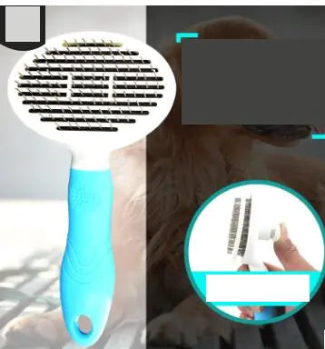 Self-Cleaning Pet Brush for Dogs and Cats