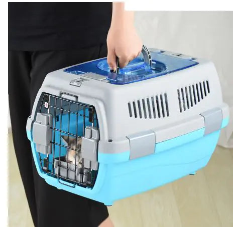 Portable Pet Airline Carrier for Dogs and Cats