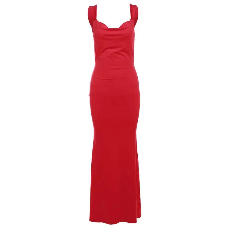 Spring New Women's Clothing Fashion Suspenders Stylish Backless Bow Slim Sheath Dress Women ZENDROP