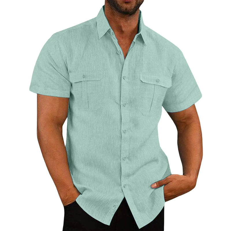 generic Mens Shirts Short Sleeve Casual Mens Shirts Hawaiian Shirt