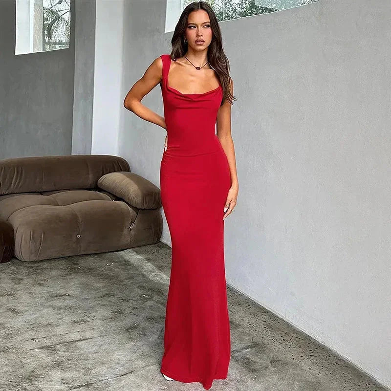 Spring New Women's Clothing Fashion Suspenders Stylish Backless Bow Slim Sheath Dress Women ZENDROP