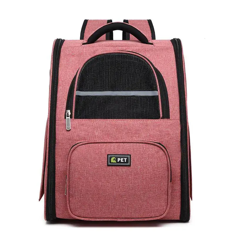 Portable Breathable Pet Backpack for Dogs and Cats