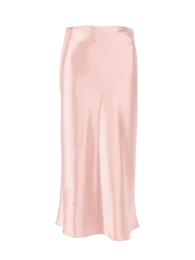 High-Waist A-Line Skirt ZENDROP