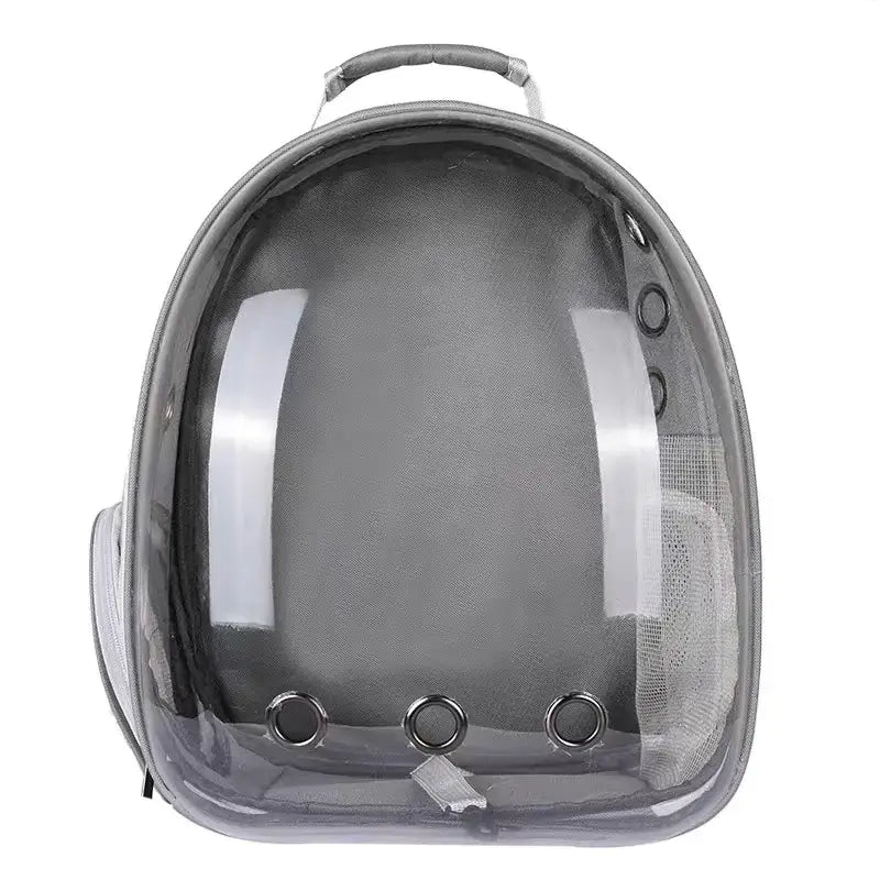 Transparent Pet Backpack for Cats and Small Dogs